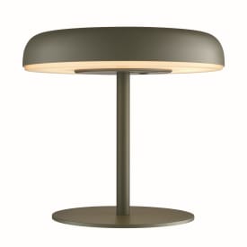 Nordlux Elmer genopladelig & solcelle bordlampe, grøn