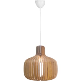 Nordlux Hazo pendel, 43 cm, træ