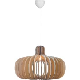 Nordlux Hazo pendel, 65 cm, træ