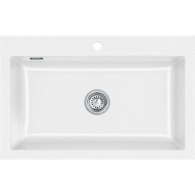 Lavabo Mera 80 kjøkkenvask, 80x51 cm, hvit