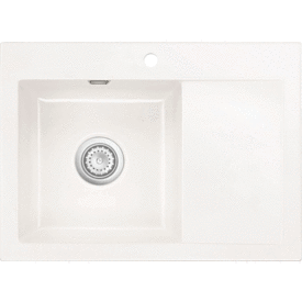 Lavabo Mera 70N diskbänk, 70x51 cm, vit