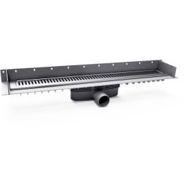 Purus Line komplet gulvafløb, 900 mm, Ø50 mm, rustfrit stål