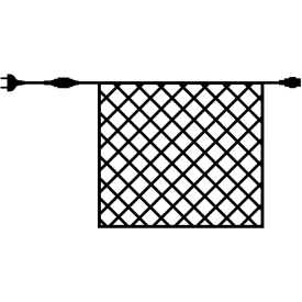 Sirius Tech-Line lysnett utendørs, 168 varmhvite lys, 1,7x1,4 meter, startsett