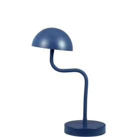 Dyberg Larsen Fonzy genopladelig bordlampe, blå