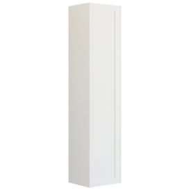 Dansani Luna högskåp, 40x176 cm, vänster, matt vit