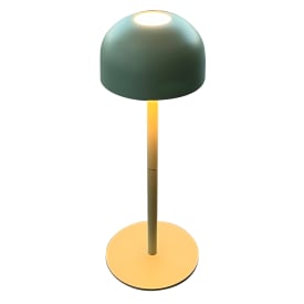 Veli Line Shine genopladelig bordlampe, grøn