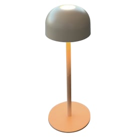 Veli Line Shine genopladelig bordlampe, grå