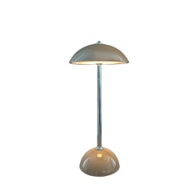 Veli Line Suave genopladelig bordlampe, grå