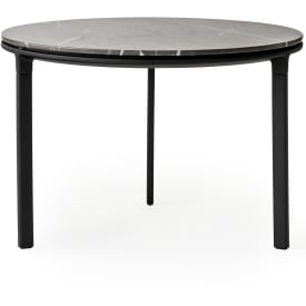 Vipp 423 Coffee table, Ø60 cm, grå marmor