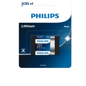Philips Lithium 2CR5 batteri