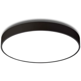 Antidark Luna CCT plafond, Ø35 cm, sort