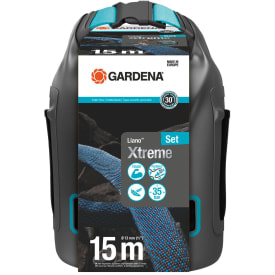 6 stk Gardena Liano Xtreme tekstilslangesett 13 mm (1/2") 15 m