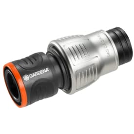 12 stk Gardena premium slangekobling med vannstopp, 19 mm, 3/4"