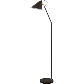 House Doctor Club gulvlampe, sort