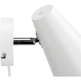 Dyberg Larsen Cale vegglampe, hvit