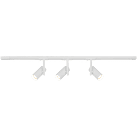 Nordlux Jerome Link 3 skinnespots + 1 meter strømskinne, hvid