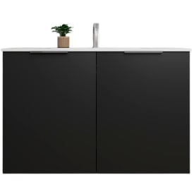 Sanibell Online møbelpakke, usamlet, 101x36 cm, mat sort