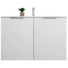 Sanibell Online möbelpaket, omonterad, 101x36 cm, matt vit