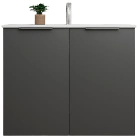 4 stk Sanibell Online møbelpakke, usamlet, 81x36 cm, mat antracit