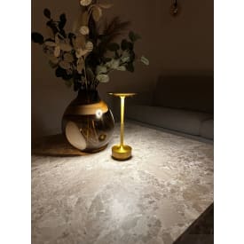 Nordic Light Skagen genopladelig LED lampe, guld