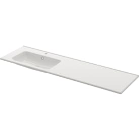 Svedbergs Nerby servant, 161x46 cm, venstre, hvit