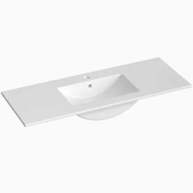Korsbakken Saturn servant, 121,5x46,5 cm, hvit