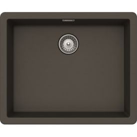 Nordic Tech Quartz kjøkkenvask, 55,6 x 45,6 cm, grå