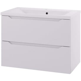 Linn Bad Emma underskap, 80x45,7 cm, matt hvit