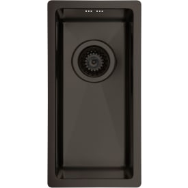 Lavabo Kubus 180 Soft kjøkkenvask, 22x44 cm, mørk bronse
