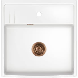 Lavabo Kentro 60 kjøkkenvask, 59,5x61,8 cm, hvit