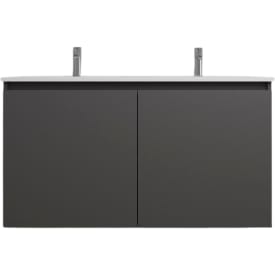 Sanibell Online möbelpaket, omonterad, 121x46 cm, matt antracit