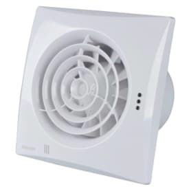 Flexit Silent Eco TH baderomsvifte med fuktsensor, Ø125 mm