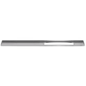 Purus Line gavl ramme, 1000 mm, børstet rustfritt stål