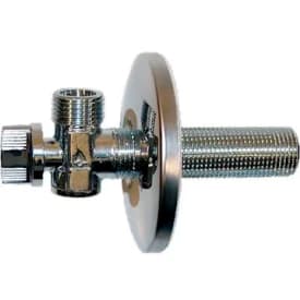 Armaturjonsson Sanipex vinkelventil, med avstengning, 1/2" x 1/2"