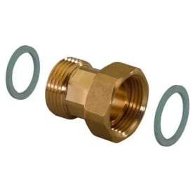 Uponor Vario rett nippel, 1"
