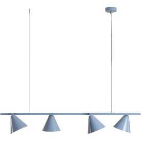 Aldex Form 4 pendellampa, blå
