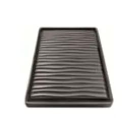 Blanco avrennebrett 38x43 cm, sort plast