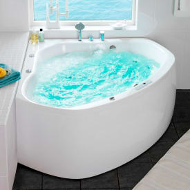 Hafa Aqua 140C badekar, uten system, 1435x1435 mm, akryl, hvit