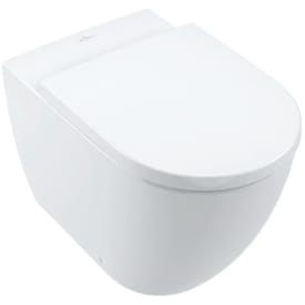 Villeroy & Boch Subway 3.0 gulvstående toalett, uten skyllekant, med AntiBac og CeramicPlus, hvit
