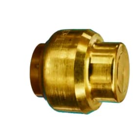 Tectite Classic messing slutmuffe, 22 mm