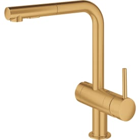 Grohe Minta kjøkkenarmatur, uttrekkbar tut, børstet messing