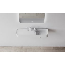 Copenhagen Bath Yuno LR servant, 80x20 cm, venstre, hvit