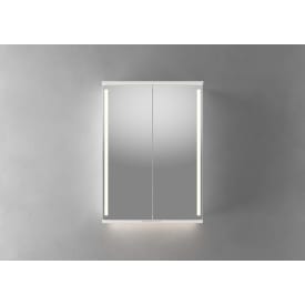 Linn Bad Sogn speilskap, 60x84 cm, matt hvit