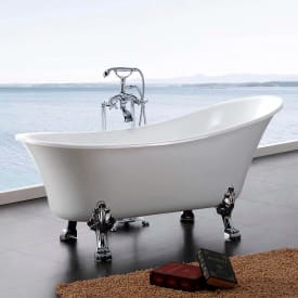 Bathlife Fossing badekar, 162x71 cm, hvit