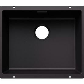 Blanco Flex Subline 500-U kjøkkenvask, 53x46 cm, sort