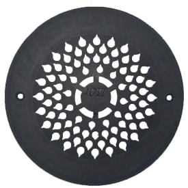 Purus Drop avløpsrist, Ø179 mm, svart