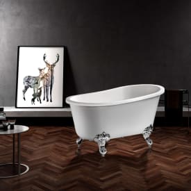Bathlife Chill badekar, 130x72 cm, hvit