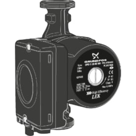 Nibe CPD 11-25/75 cirkulationspump, R40