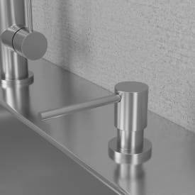 Scandtap Clean såpedispenser, børstet rustfritt stål