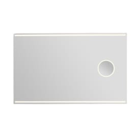 Loevschall Focus speil med lys, 120x75 cm